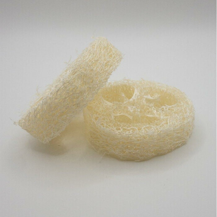 Porte-savon en luffa