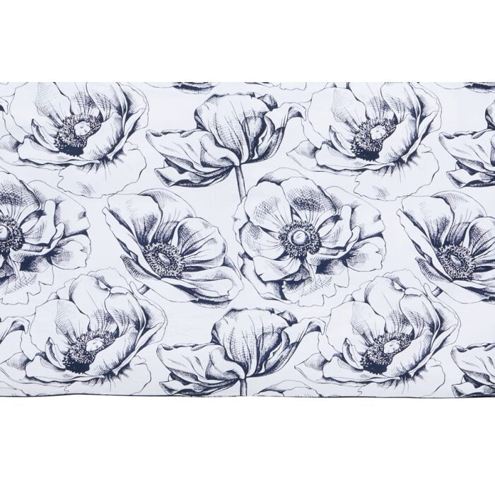 Done® Bettbezug BLACK FLOWERS