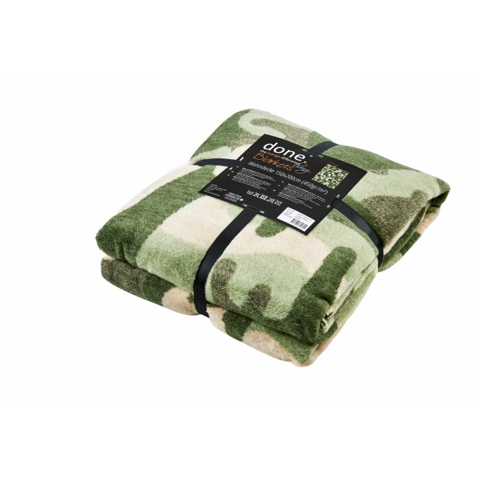 Done® Wohndecke CAMOUFLAGE