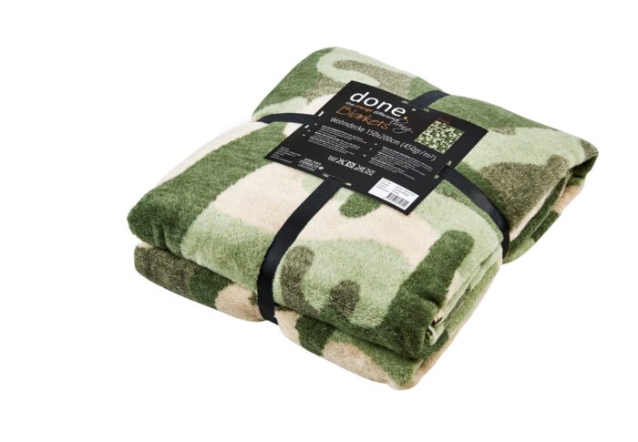 Done® Wohndecke Camouflage – Bild 1